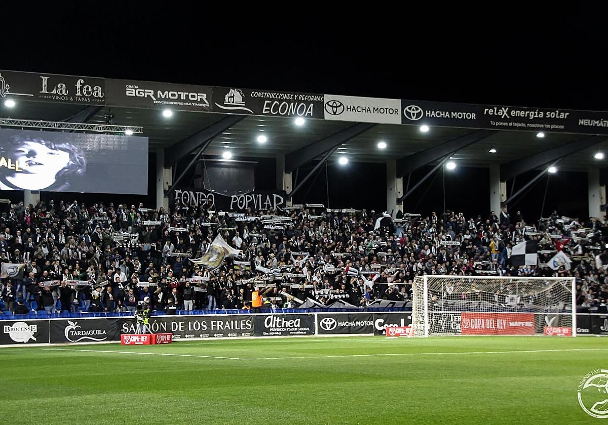 La afición de Unionistas de Salamanca.