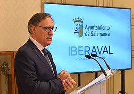 El alcalde de Salamanca, Carlos García Carbayo.
