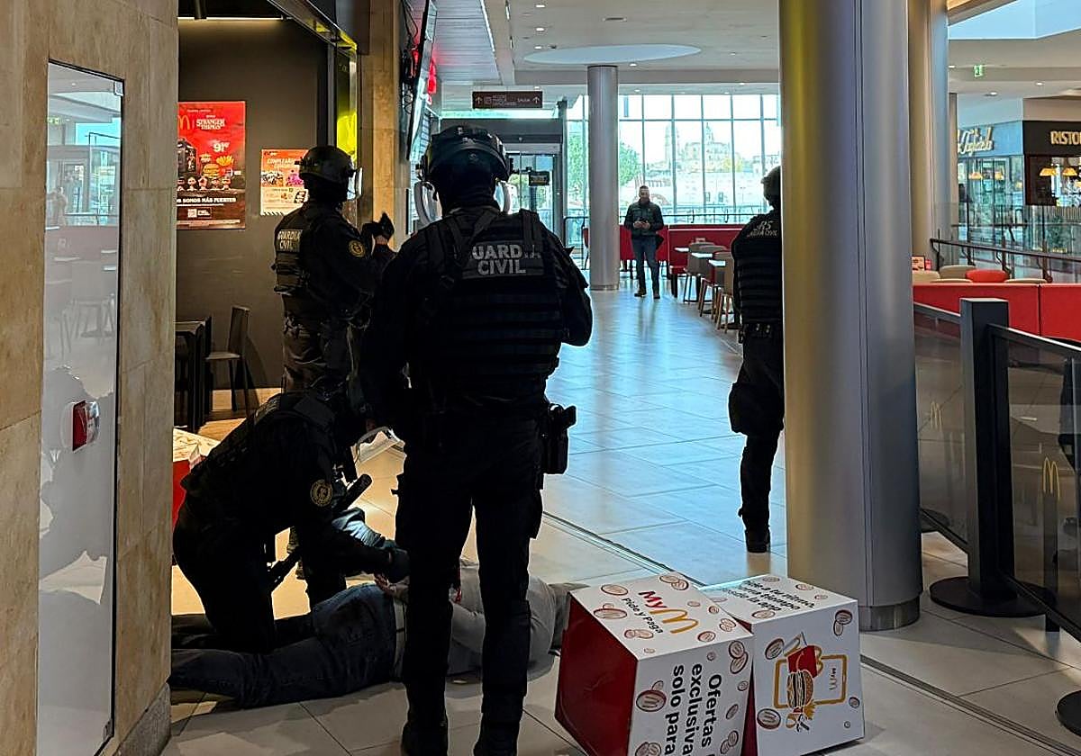 Simulacro de atentado terrorista en Santa Marta de Tormes
