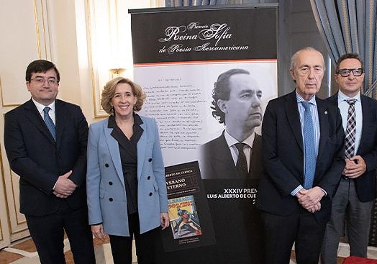La USAL y Patrimonio Nacional presentan la antología poética de Luis Alberto de Cuenca