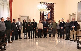 El alcalde de Salamanca junto con los socios que harán posible el proyecto TRUST.