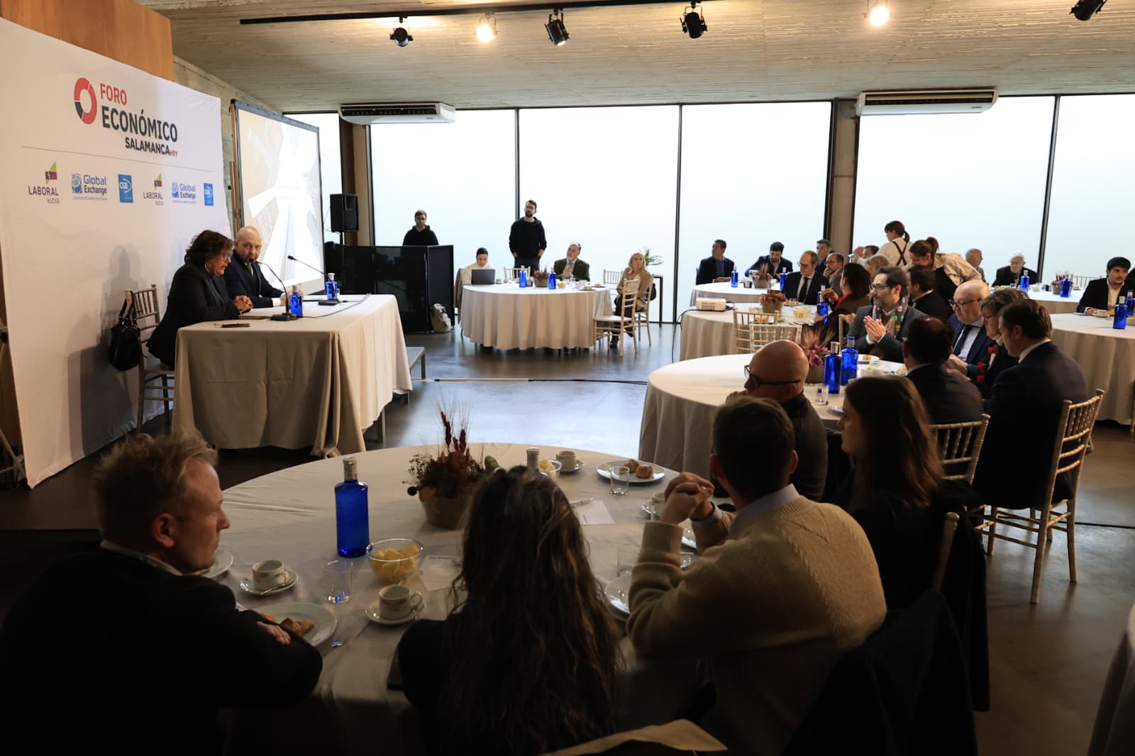 El foro económico de Salamancahoy, en imágenes