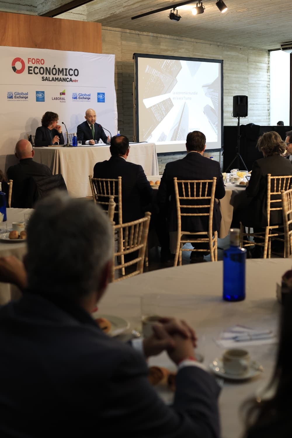 El foro económico de Salamancahoy, en imágenes