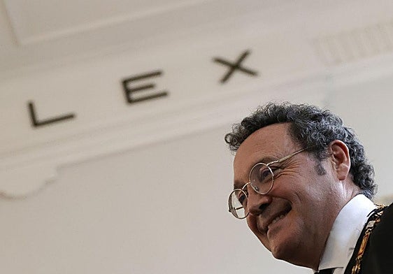 El fiscal general del Estado, Álvaro García Ortiz.