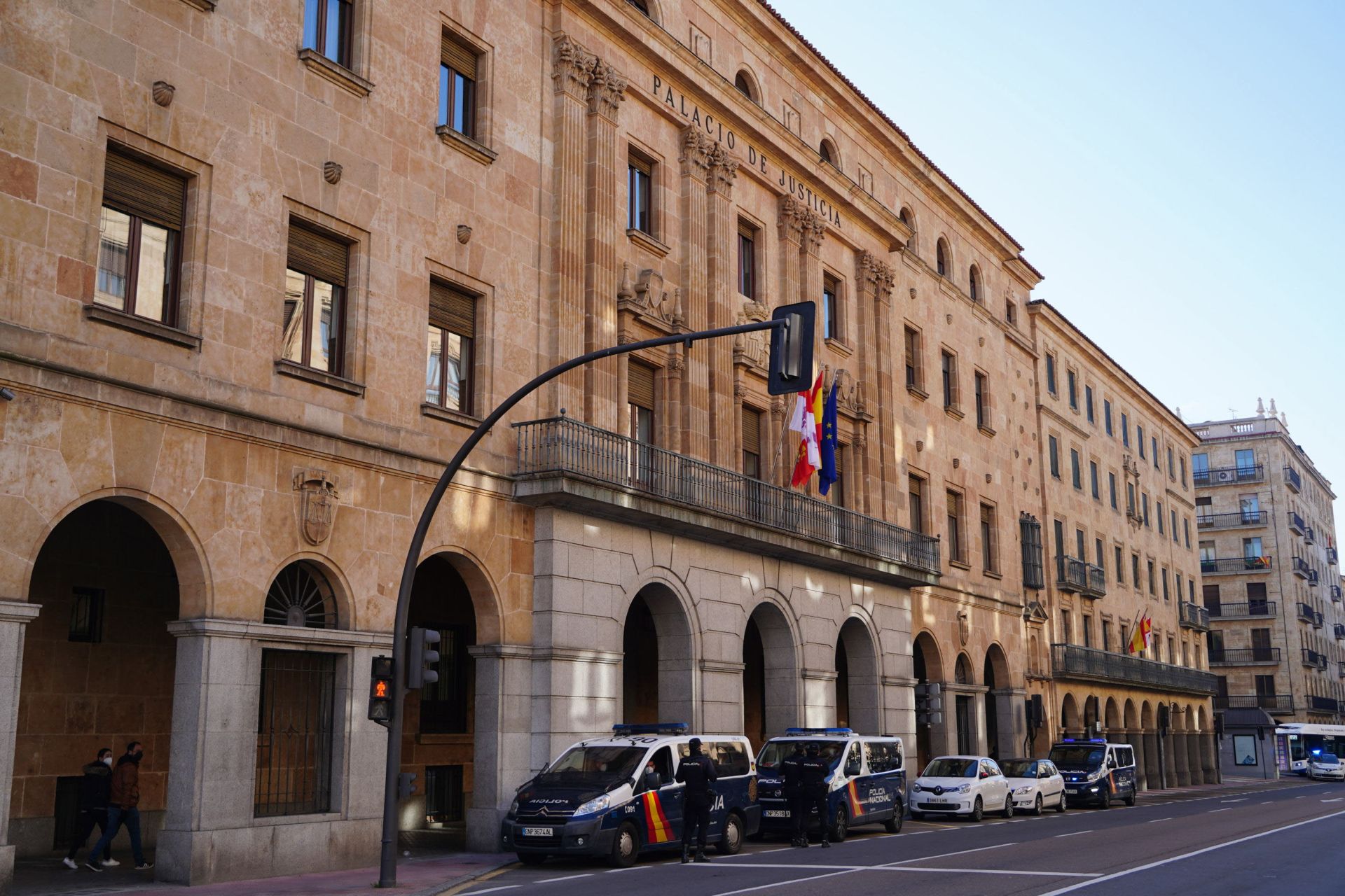 Imagen de archivo del Palacio de Justicia de Gran Vía.