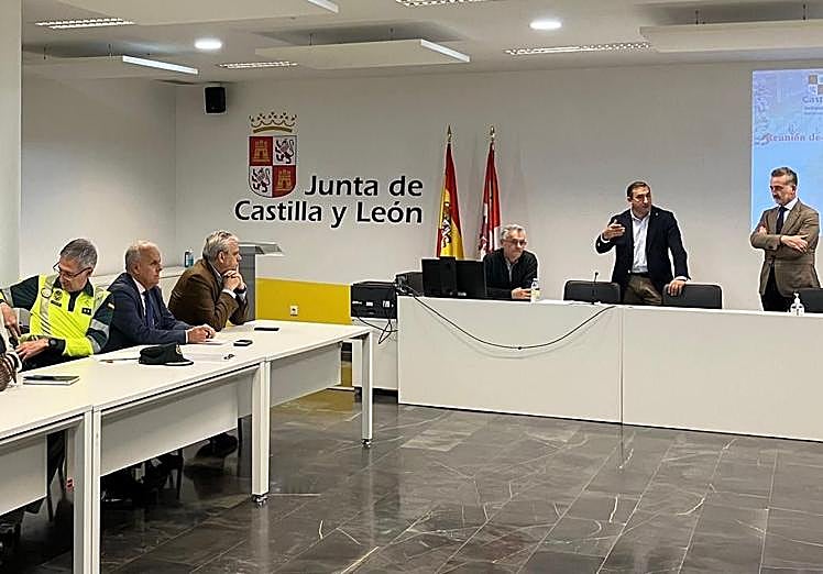 Reunión para la coordinación ante las nevadas.