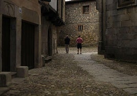 Imagen de archivo de una calle de La Alberca.