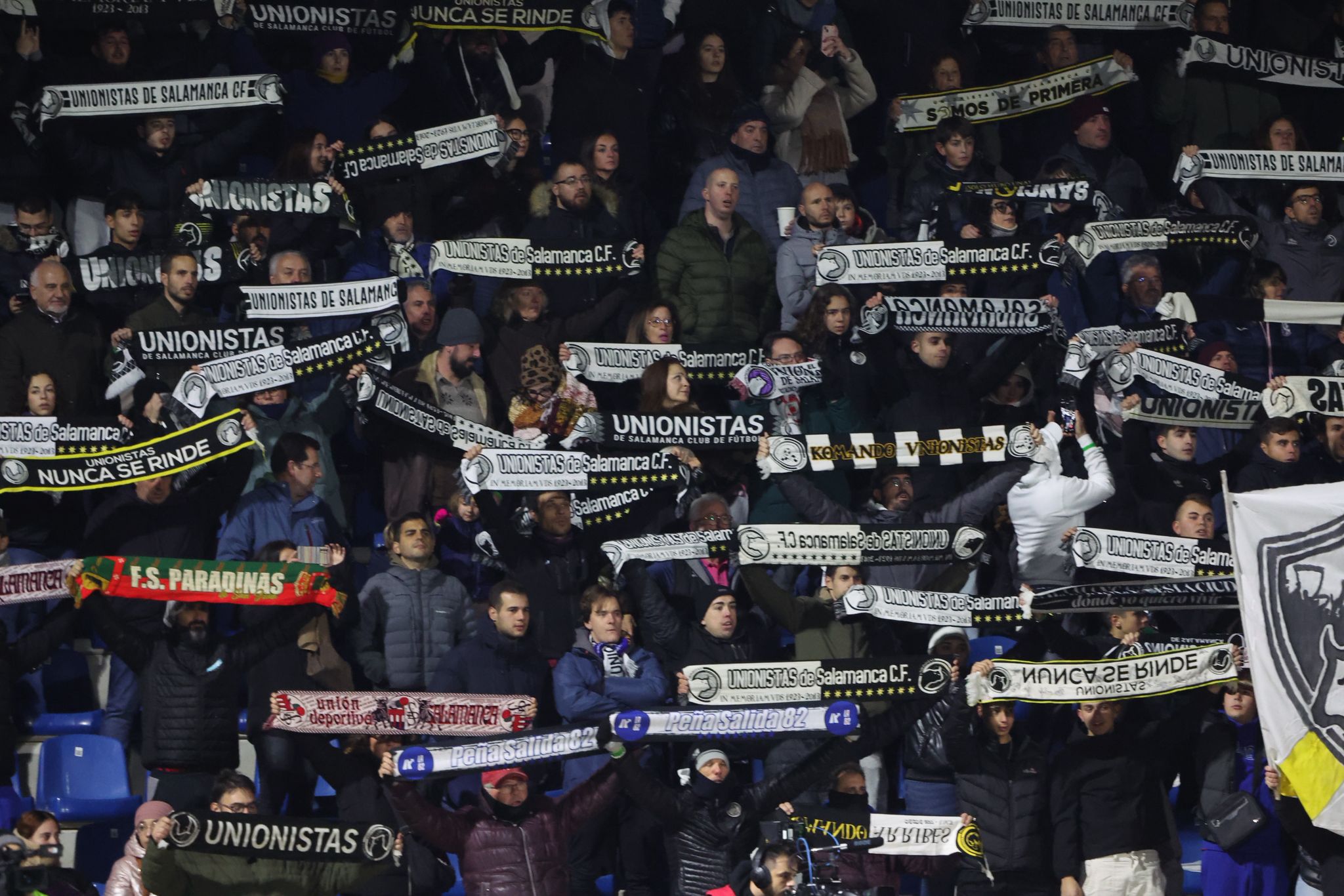 El partido entre Unionistas y el Real Madrid Castilla, en imágenes