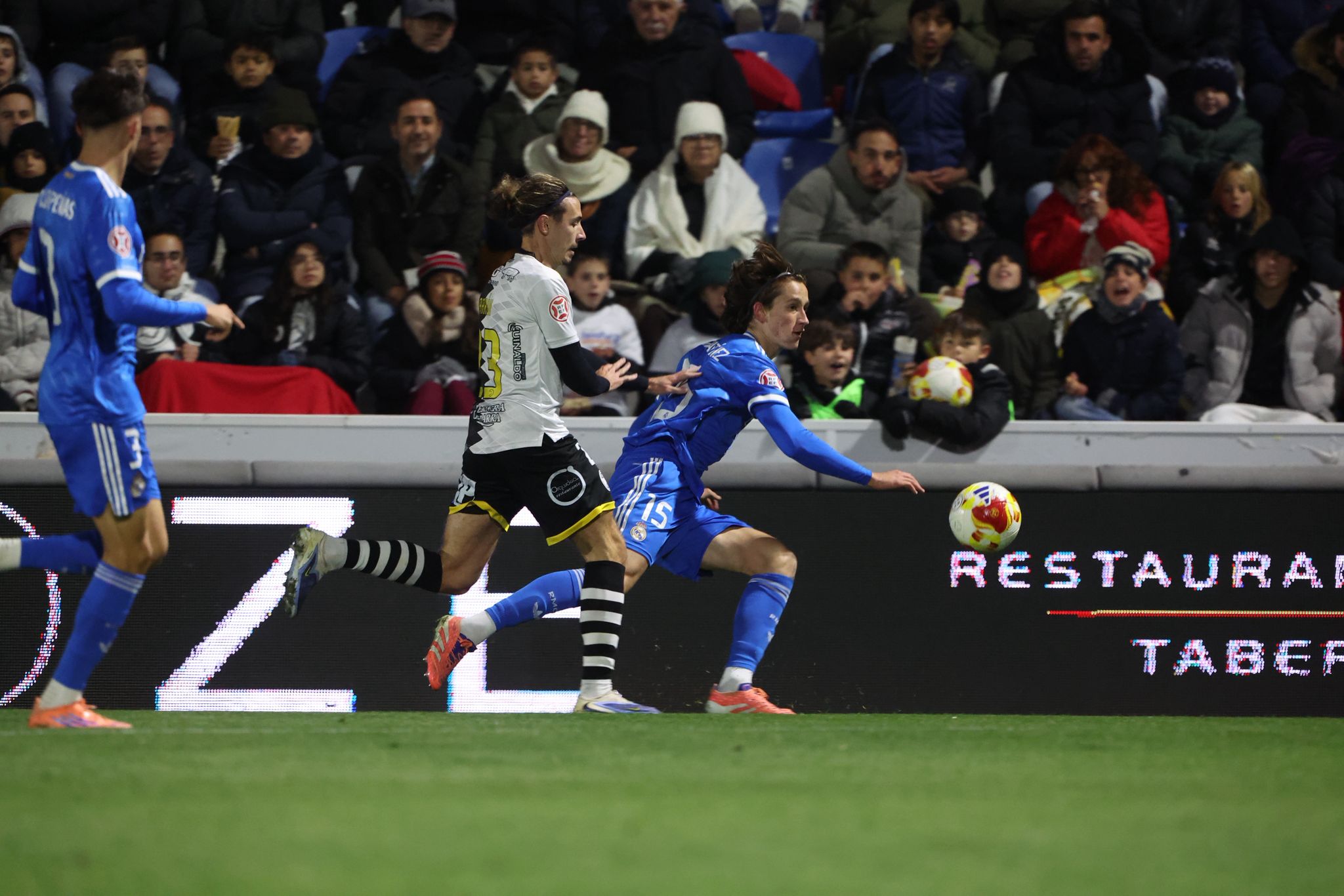 El partido entre Unionistas y el Real Madrid Castilla, en imágenes