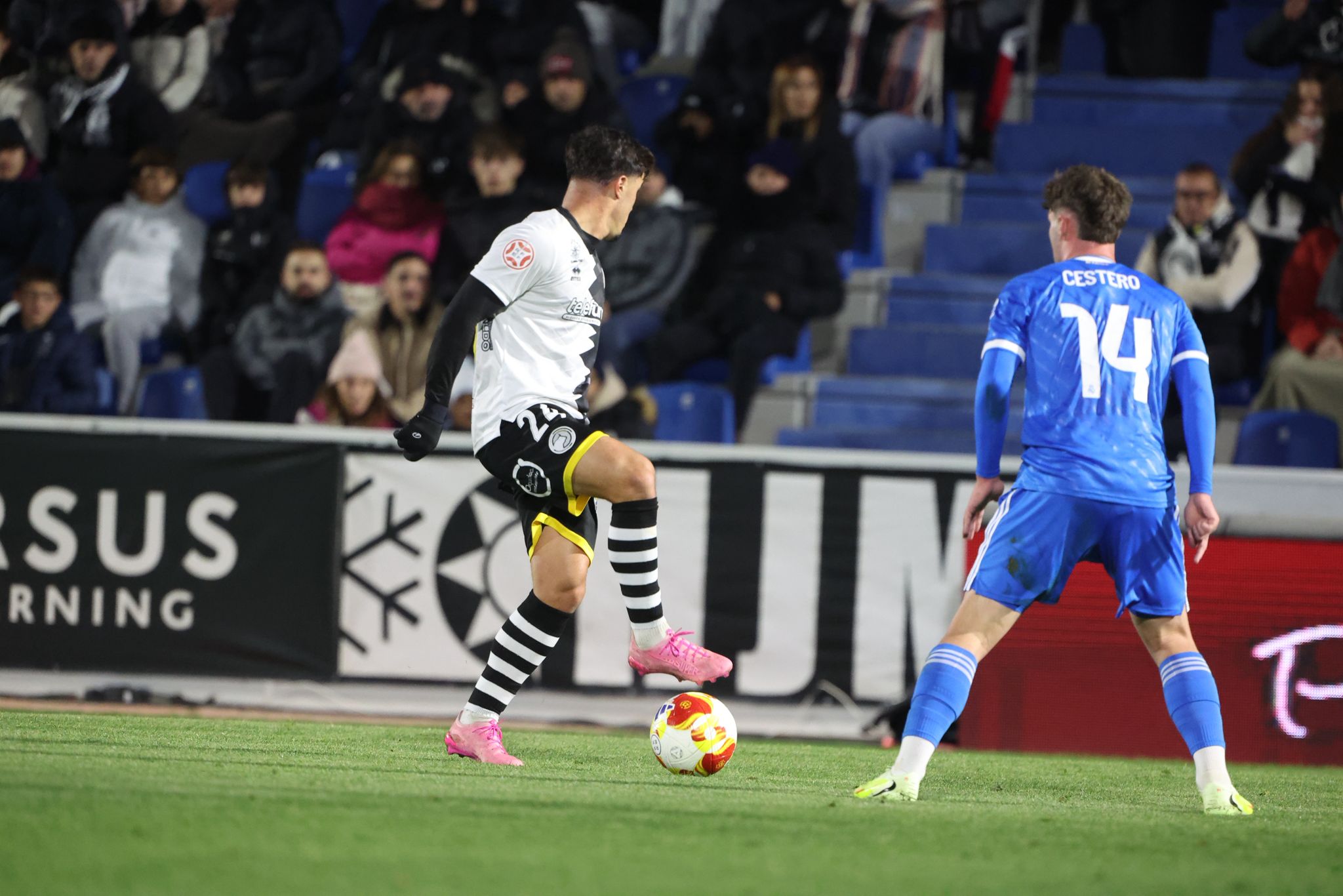 El partido entre Unionistas y el Real Madrid Castilla, en imágenes