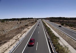 Imagen de archivo de la A-66.