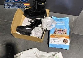 Los objetos sustraídos