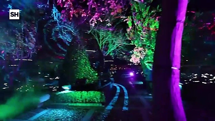 Así lucirá el Huerto de Calixto y Melibea por Navidad en Salamanca