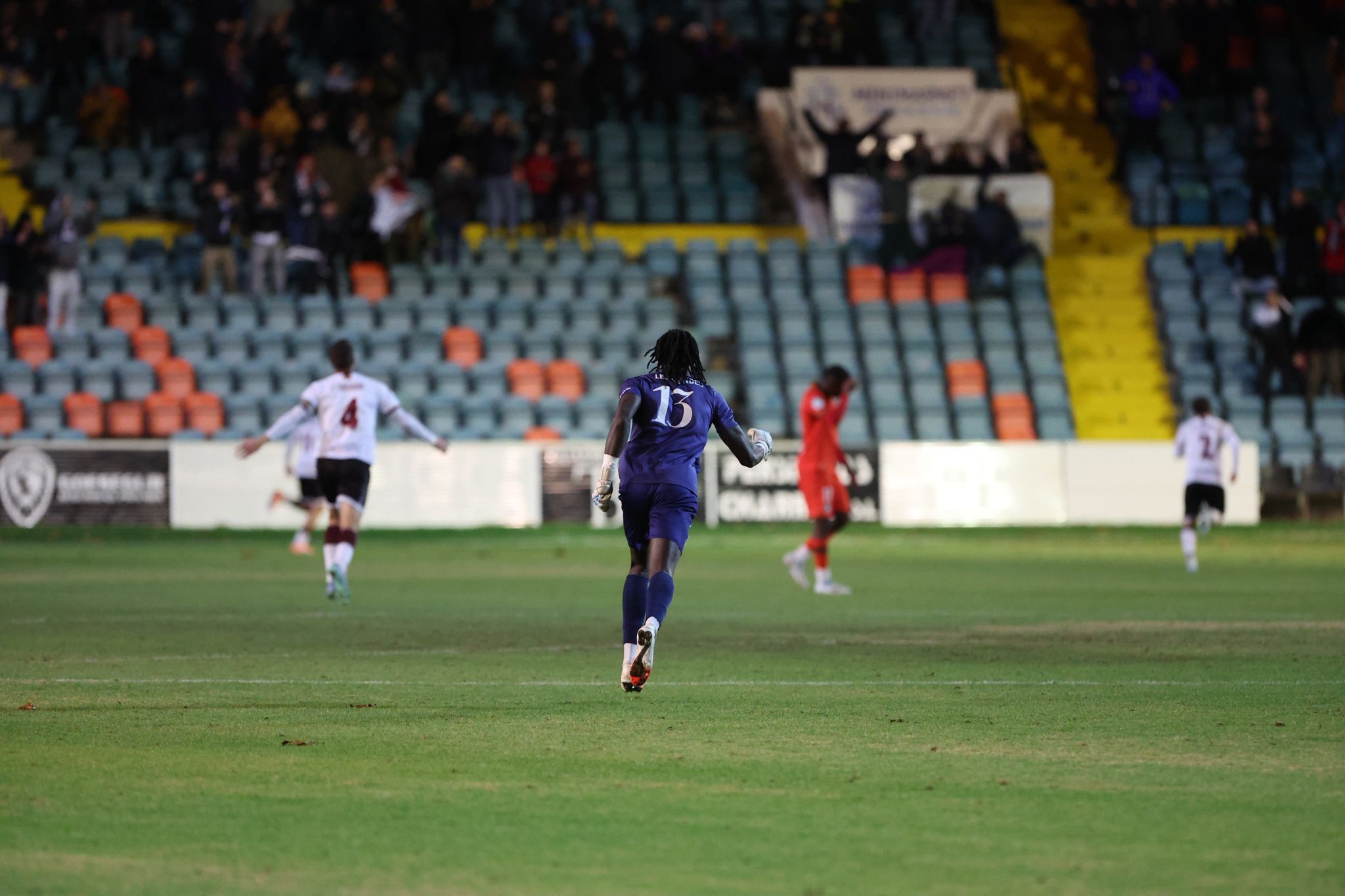 El partido entre el Salamanca CF UDS y el Burgos B, en imágenes