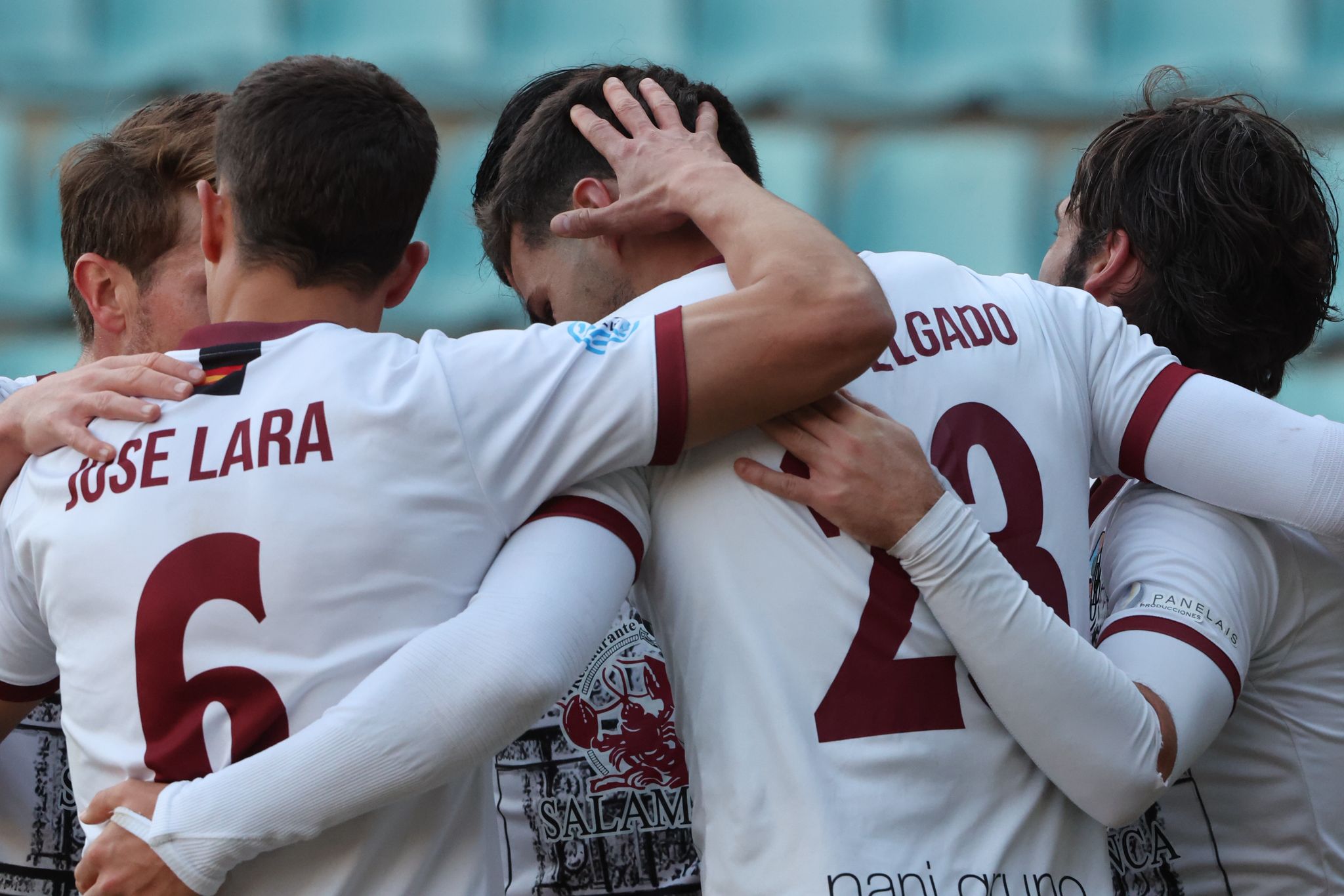 El partido entre el Salamanca CF UDS y el Burgos B, en imágenes