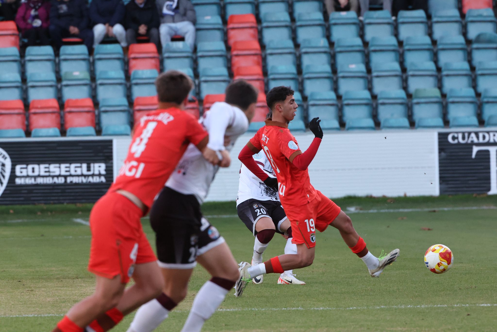 El partido entre el Salamanca CF UDS y el Burgos B, en imágenes