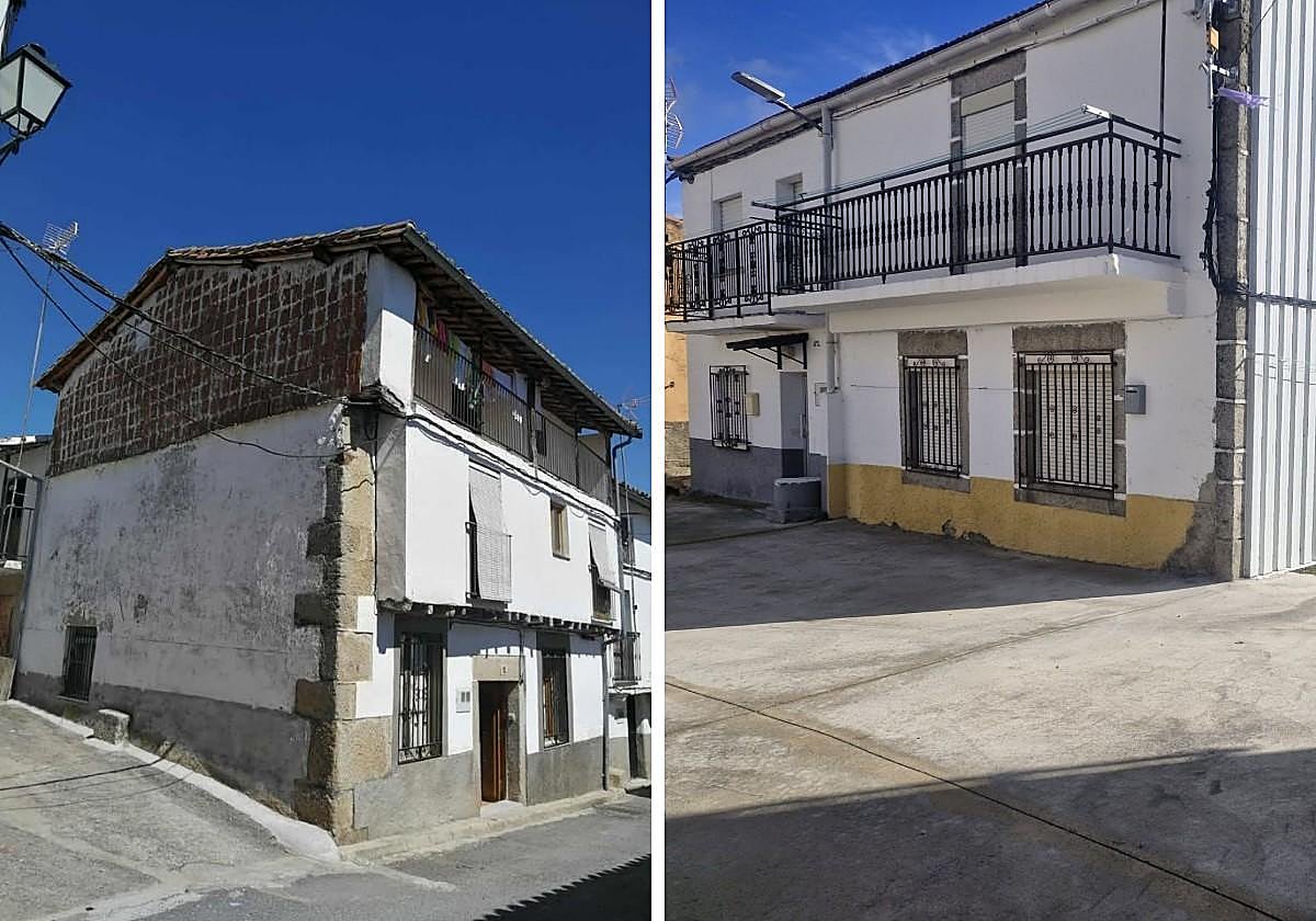 La casa de San Bartolomé y la de Peromingo.
