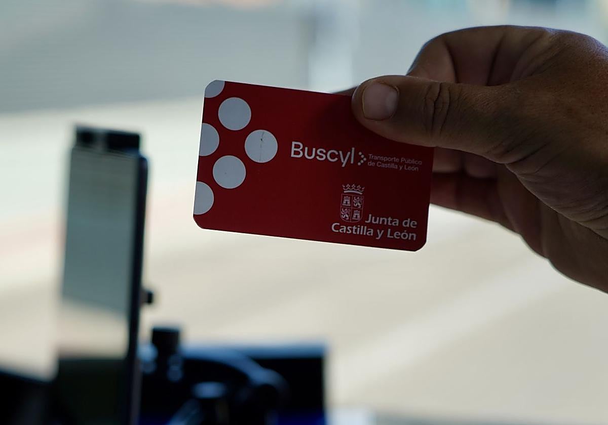 Tarjeta física Buscyl.