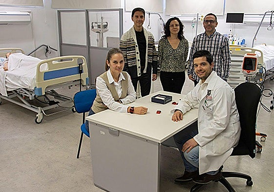 Equipo de investigación de la USAL liderado por José Ignacio Recio (arriba a la derecha), desarrollado en colaboración con el IBSAL y el CAUSA.