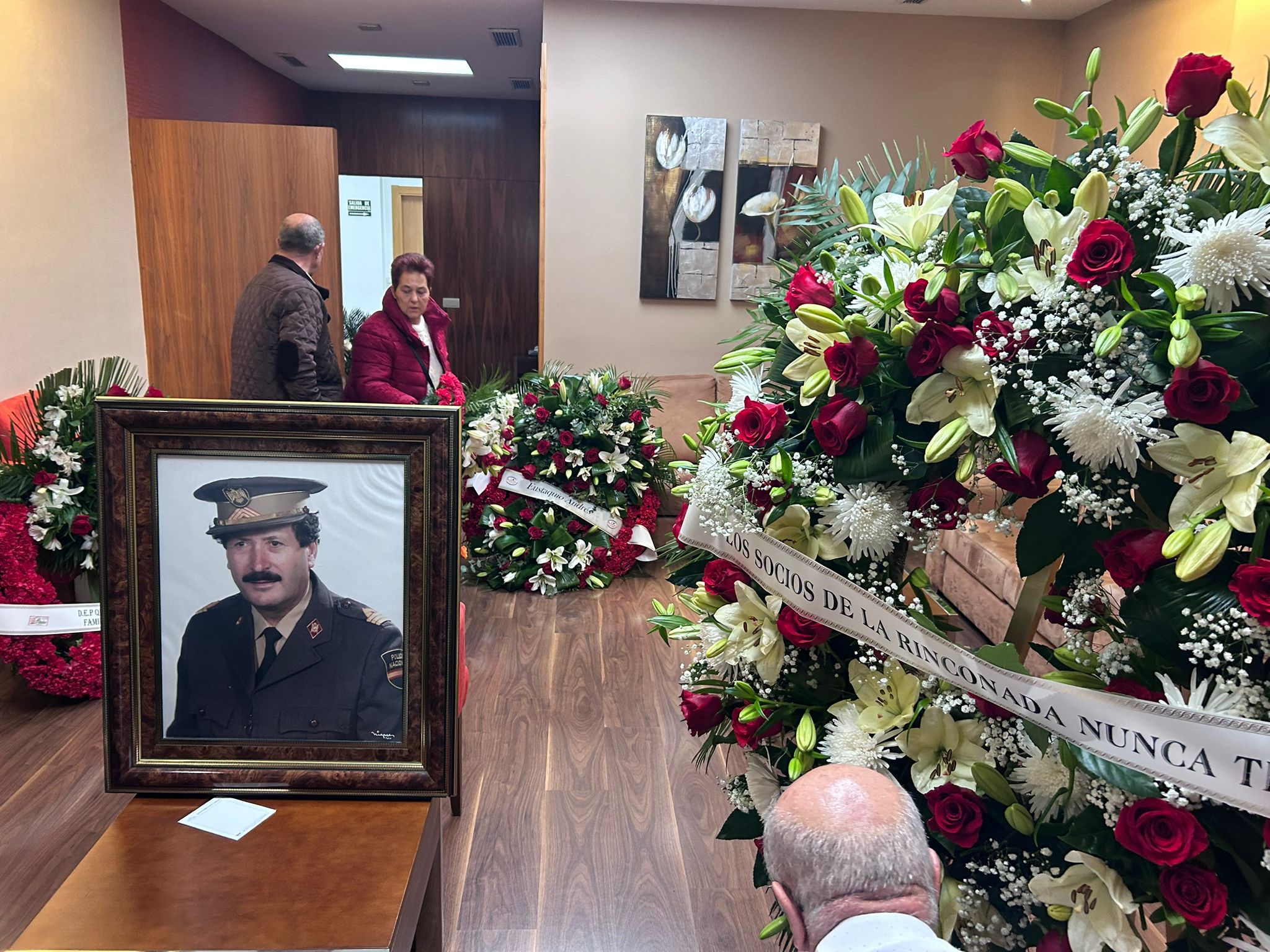 El adiós de Salamanca a Silvestre Sánchez Sierra: un velatorio lleno de gente y flores