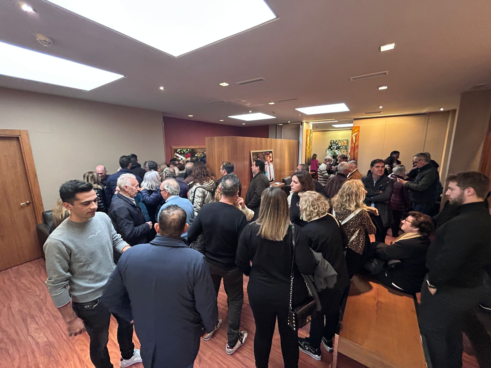 El adiós de Salamanca a Silvestre Sánchez Sierra: un velatorio lleno de gente y flores