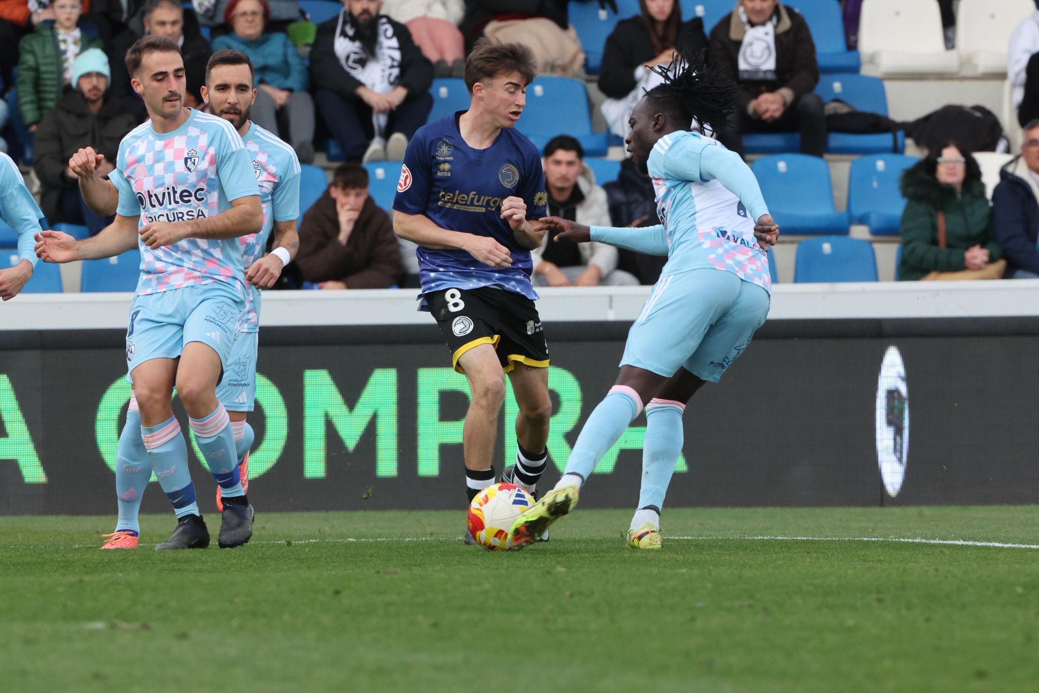 Unionistas resucita y se queda con ganas de más ante la Ponferradina
