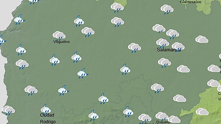La esperada lluvia ya tiene fecha fija de vuelta a Salamanca tras meses sin apenas agua