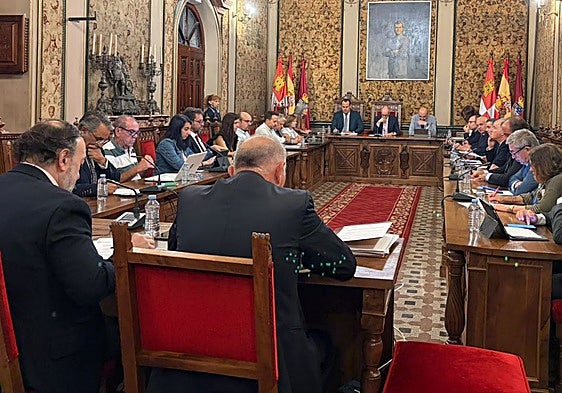 Pleno de la Diputación de Salamanca.