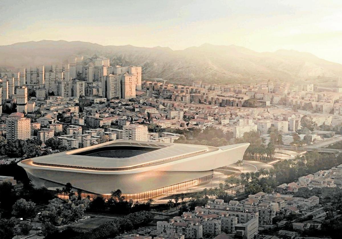 Das Projekt für das neue Stadion La Rosaleda kommt in die entscheidende Phase