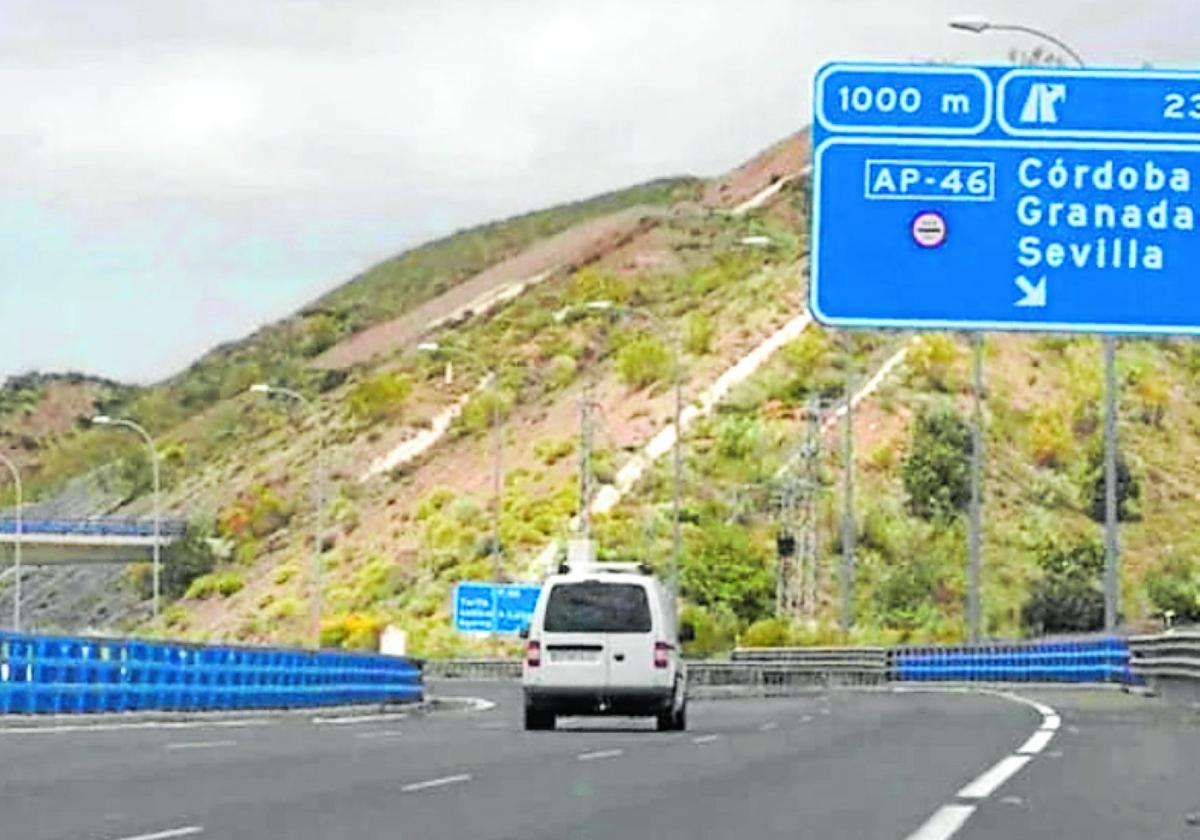 Auf der AP-46 war der Geisterfahrer unterwegs.