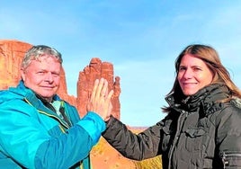 Während ihrer Zeit in den USA bereisten Sonja und Peter Bülow auch das Monument Valley in Arizona.
