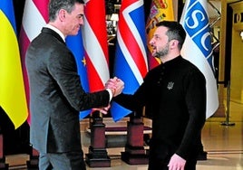 Sánchez, Selenskyj.