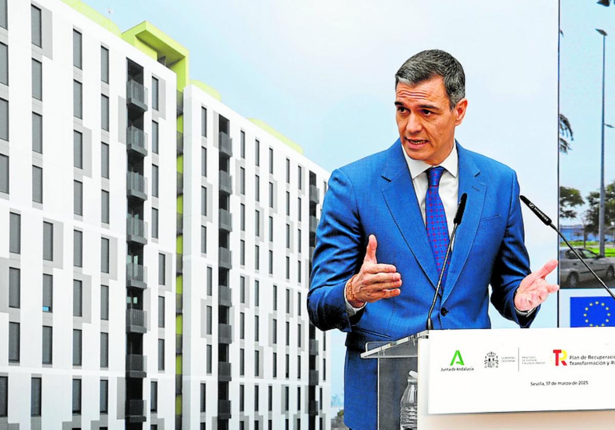 Pedro Sánchez am Montag in Sevilla.