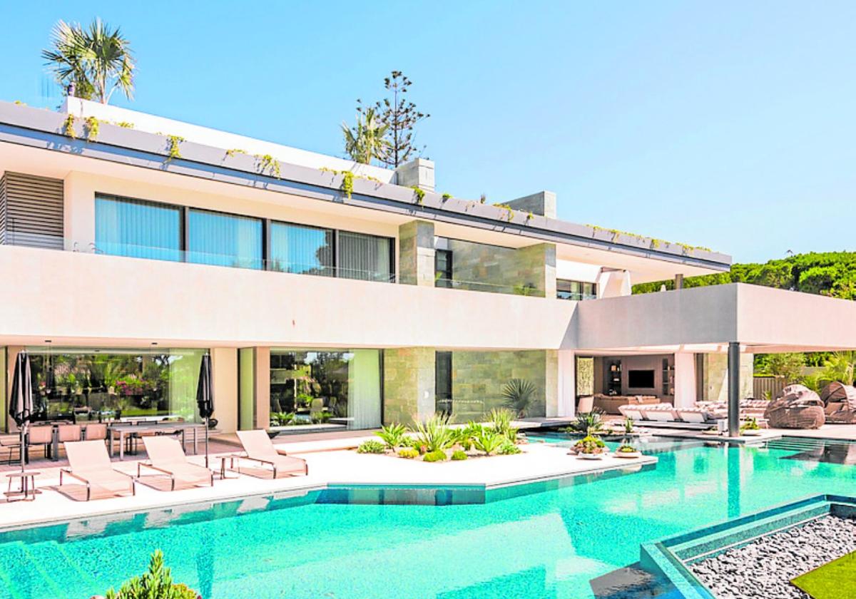 Luxusvilla an der Goldenen Meile von Marbella.