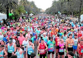 8.000 Läufer haben am Sonntag an dem Halbmarathon teilgenommen.