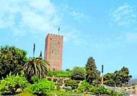 Die Festung von Vélez-Málaga.