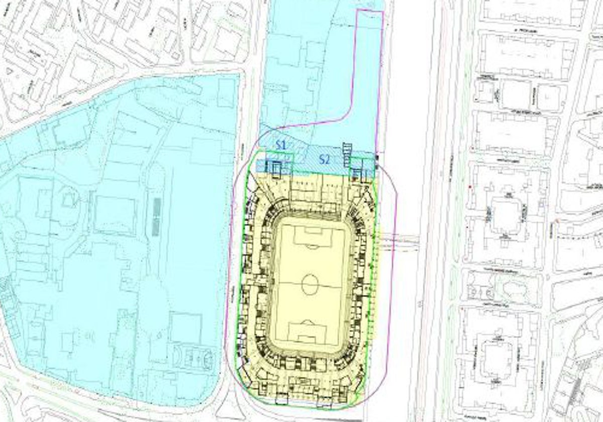 Das ursprüngliche Projekt für den Ausbau des Rosaleda-Stadions befindet sich noch im Änderungsverfahren