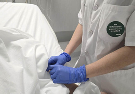 Behandlung eines Patienten im Krankenhaus.