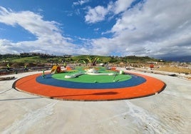 Die Wasserspiele sollen ein zentraler Ort des Parks werden.