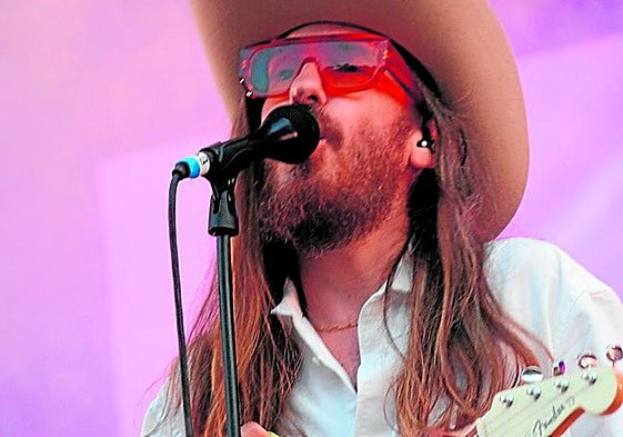 Sänger Carlos Sadness nimmt an dem Festival teil.