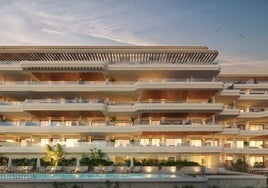 Virtuelles Bild der Fassade des Kosmos.