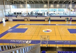Sporthalle 'Rubén Ruzafa' in Torre de Benagalbón.