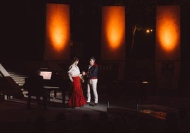 Szene einer Carmen-Aufführung.