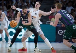 Tillie schützte den Ball vor Hezonja.