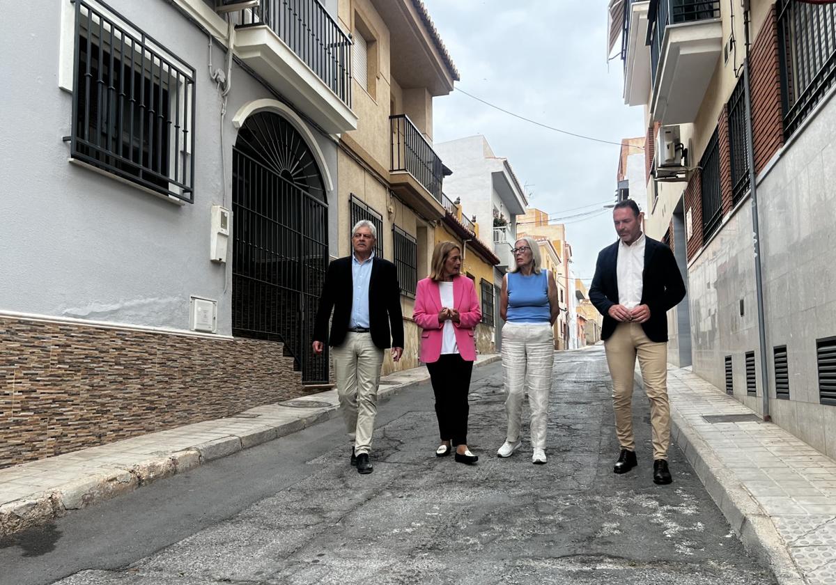 Motril verschönert die Calle San Miguel und die Plaza del Algarrobillo