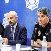 Pedro Agudo (rechts) und Juan Antonio Sillero bei der Präsentation der Bilanz.