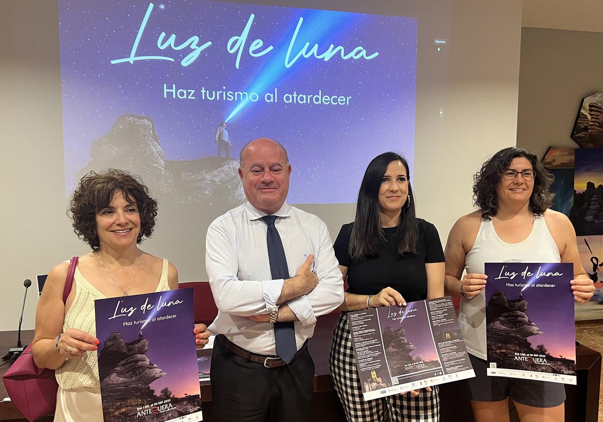 Die Präsentation der Initiative 'Antequera, Luz de Luna' am Donnerstag.