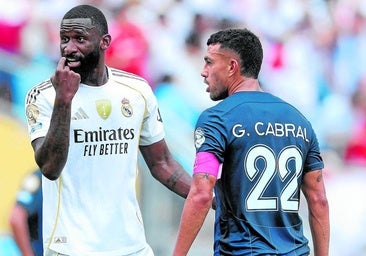 Der deutsche Nationalspieler Rüdiger hatte mit Cabral eine wahrscheinlich folgenreiche Auseinandersetzung.