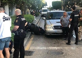 Verfolgungsjagd im Zentrum von Marbella endet mit drei Verletzten