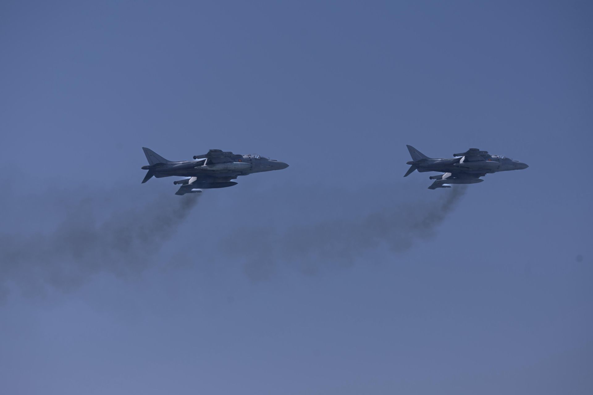 Die Militärschau am Strand von Málaga in Fotos